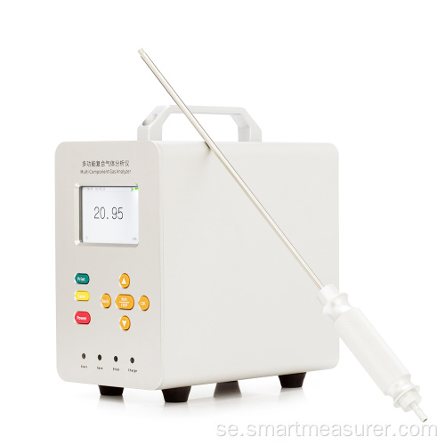 Larmgasanalysator Svavelhexafluorid CO2-monitor